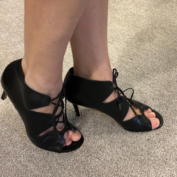 Via Spiga black high heel sandals - Picture 7 of 8